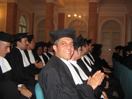 MBA graduation