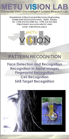 METU VISION LAB : PATTERN RECOGNITION