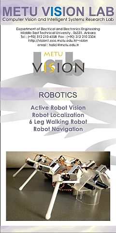 METU VISION LAB : ROBOTICS