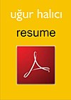 UGUR HALICI : RESUME (pdf 75K)
